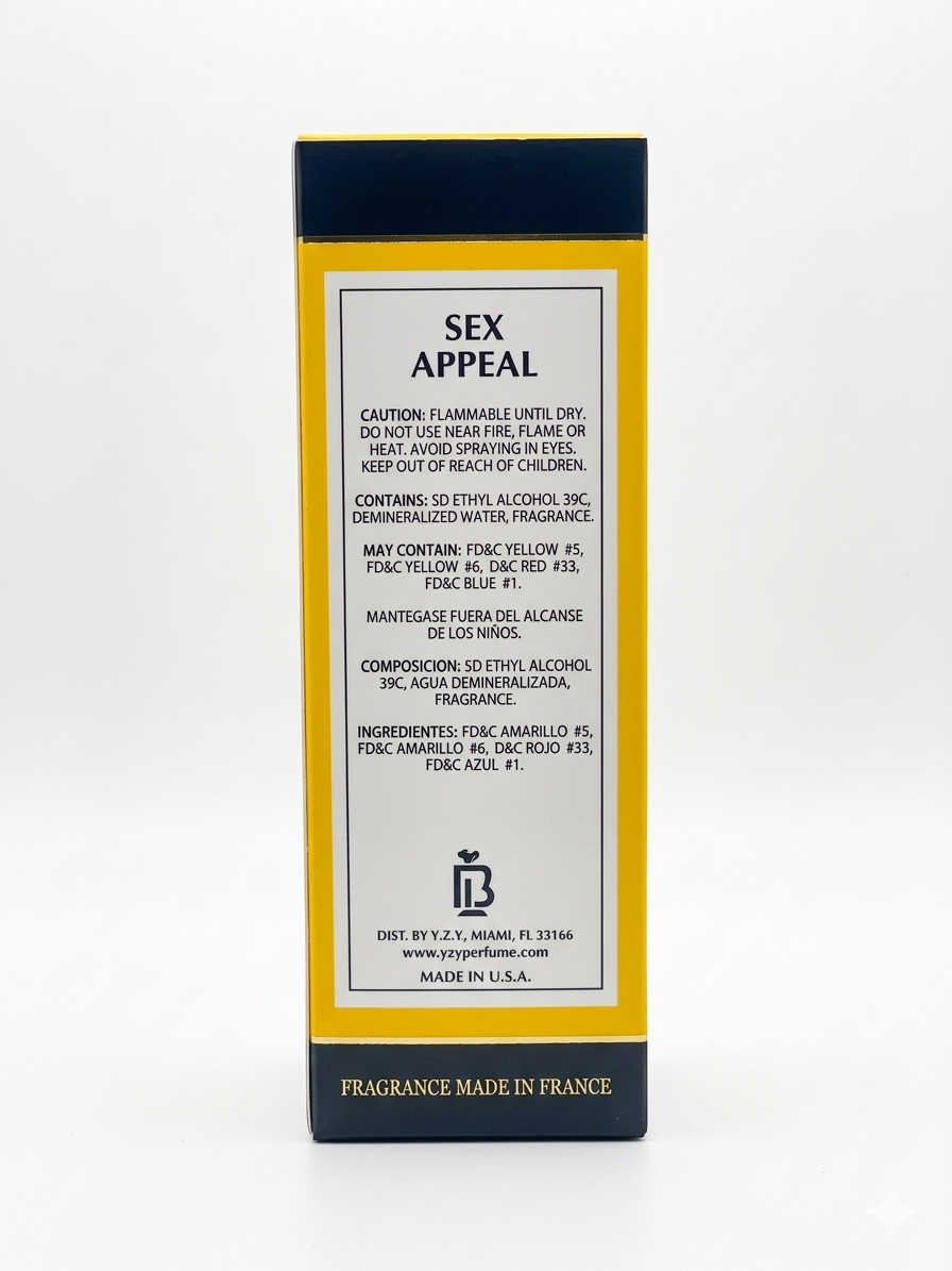Sex Appeal by MY Jojo De France Eau de Parfum (2.0 fl. oz. / 60ml)